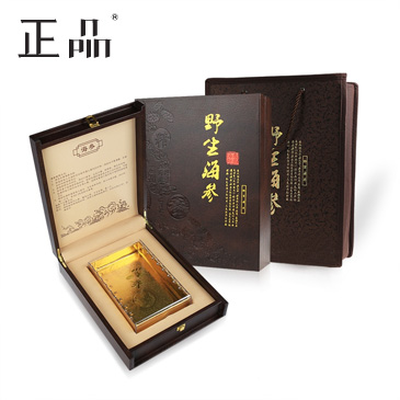 燙金壓紋海參盒皮盒包裝